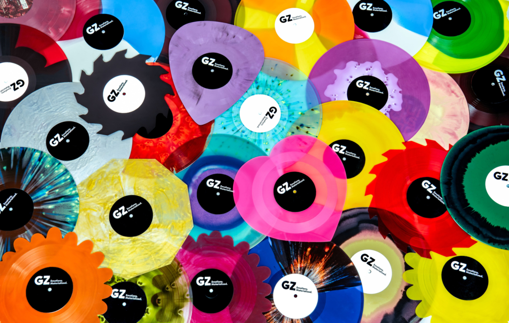 Besuch bei GZ Media | Vinylfarben und -muster