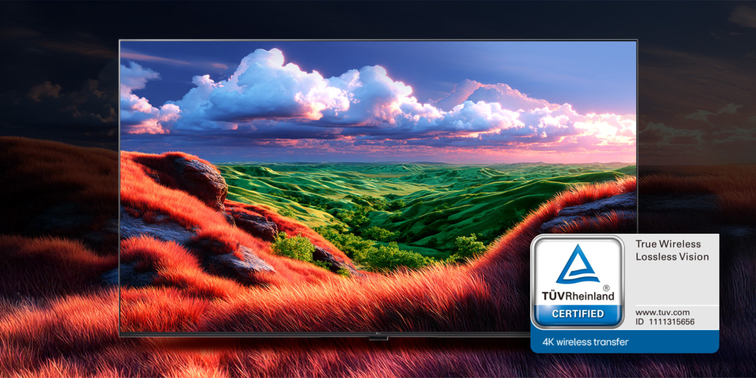 LG erhält für kompatible TVs die neue Zertifizierung True Wireless Lossless Vision.