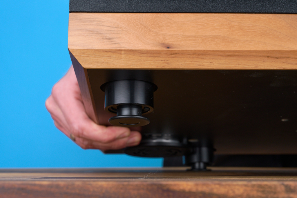 MoFi MasterDeck Füße von unten