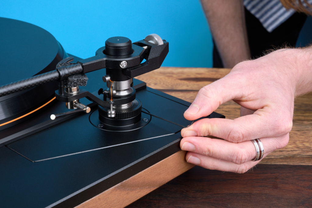 MoFi MasterDeck Tonarm Justage