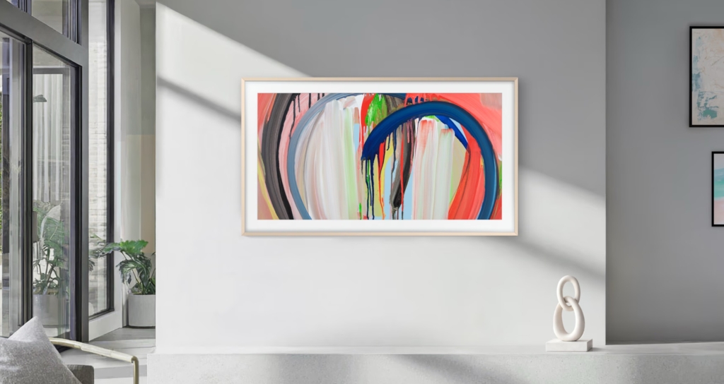 Samsung legt auch seine Lifestyle-TVs der Reihe The Frame neu auf. 