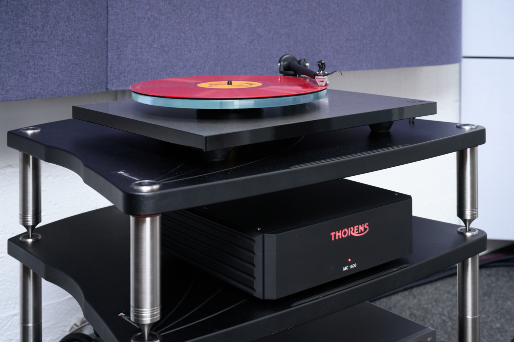 Thorens MC 1600 Testsituation mit Rega Planar 3 RS