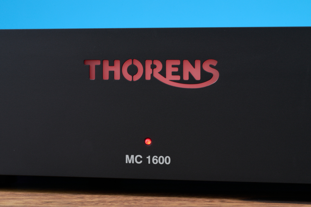 Thorens MC 1600 Logo mit LED