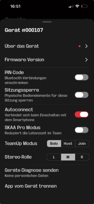 Soundboks Mix im Test – App