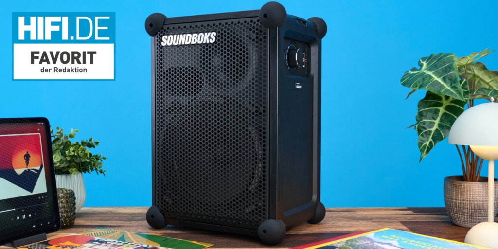 Die lautesten Bluetooth Lautsprecher Favorit der Redaktion Soundboks Mix