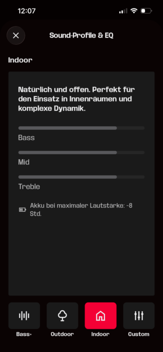 Soundboks Mix im Test – App