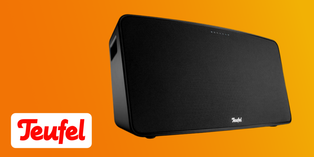 Gönn dir den wuchtigen Motiv XL von Teufel mit starkem Sound