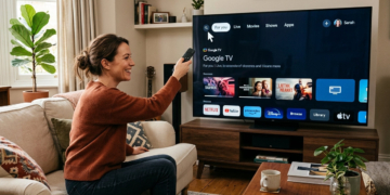 Google TV lässt sich von LGs Magic Remote inspirieren.