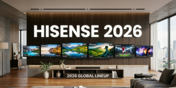 Hisense hat sein TV-Line-up für 2026 präsentiert.
