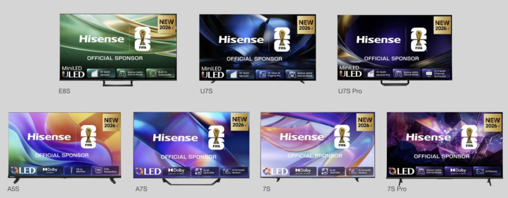 Die neuen Smart-TVs von Hisense starten in Deutschland.