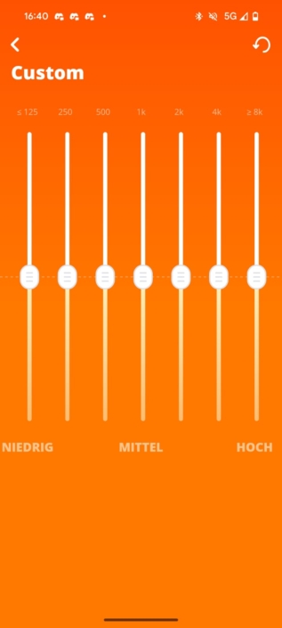 JBL Go 5 – Screenshot EQ
