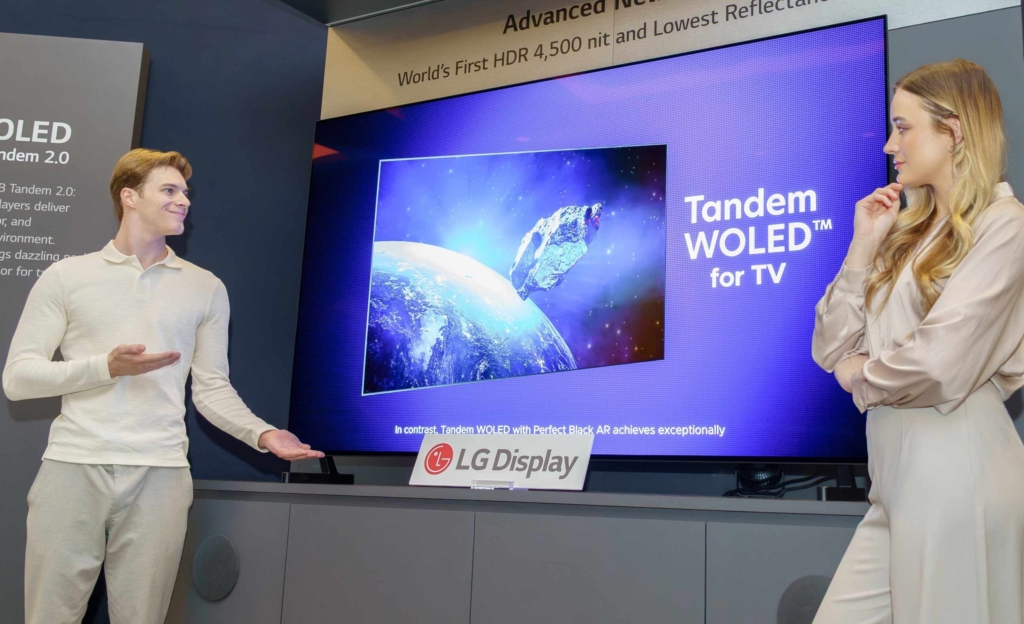 Smart-TVs wie der LG G6 nutzen Tandem-WOLED-Bildschirme.