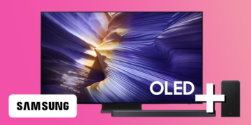 Samsung S91F Angebot mit Soundbar