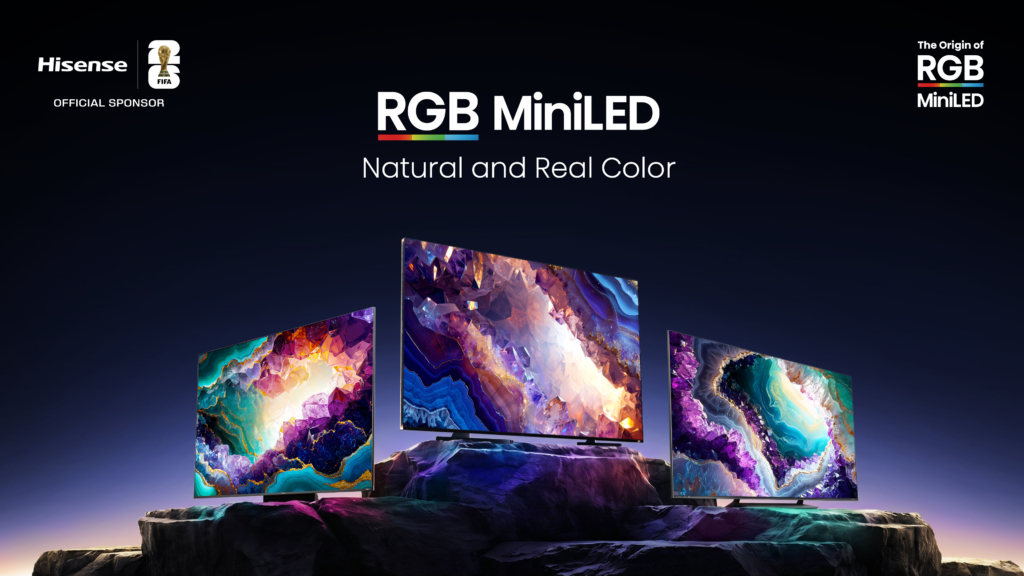 RGB MiniLED Produkte Hisense