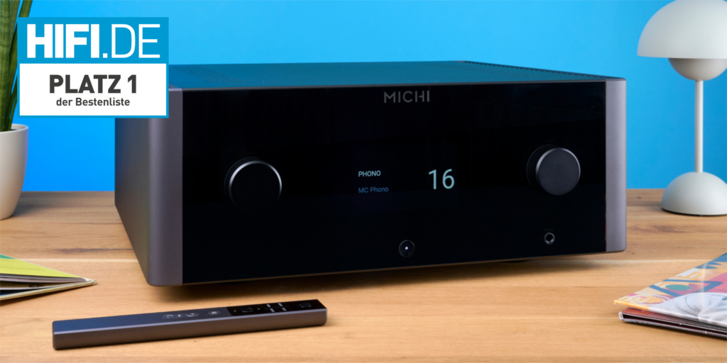 Beste HiFi-Verstärker Platz 1 der Bestenliste Rotel Michi X5 Series 2