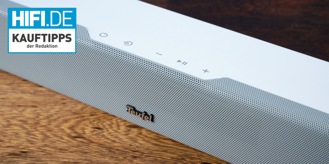 Beste Teufel-Soundbar 2026 Kauftipps der Redaktion Titelbild Teufel Cinebar 11 für Dolby Atmos