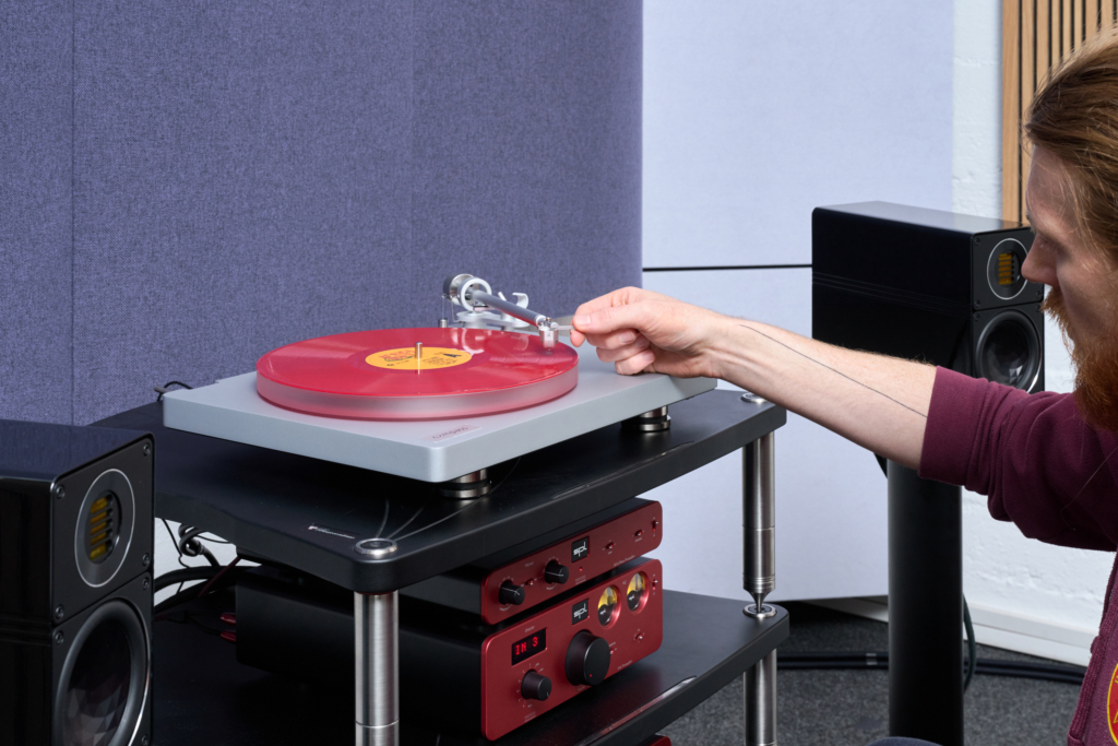 Clearaudio N1 Testsituation mit Clearaudio Compass