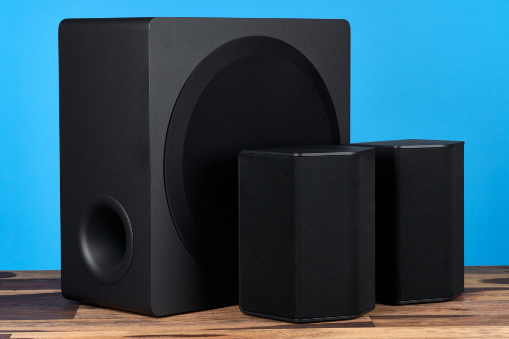 Subwoofer und Rears