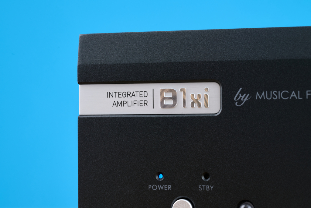 Musical Fidelity B1xi – Logo im Detail