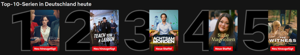 Netflix Serien