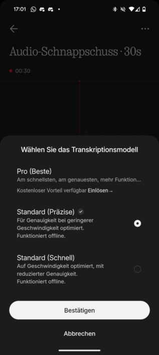 Nothing Ear (3a) – Screenshot