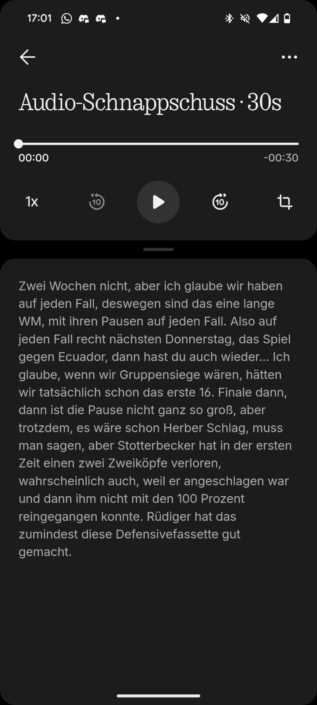 Nothing Ear (3a) – Screenshot