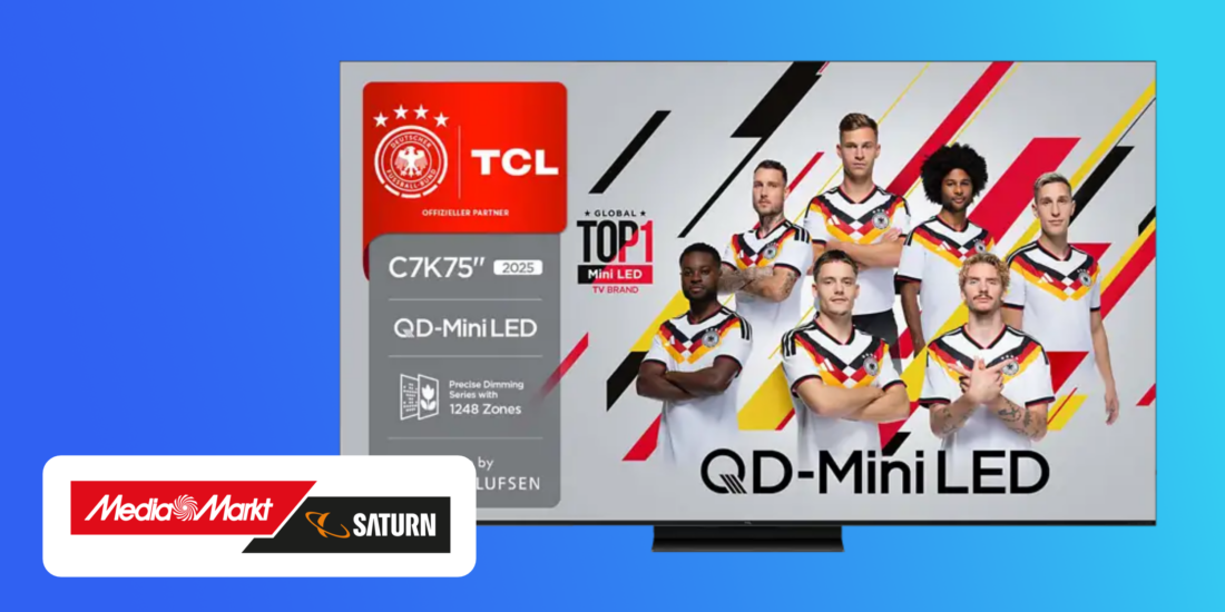 TCL C7K in 75 Zoll im Angebot bei MediaMarkt.