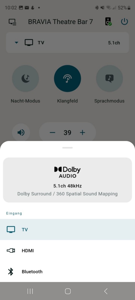 Bravia Connect App Tonspur