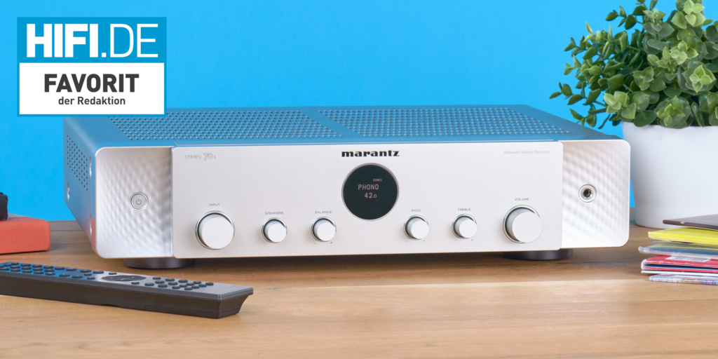 Beste HiFi-Verstärker bis 1000 Euro | Marantz Stereo 70s Favorit der Redaktion