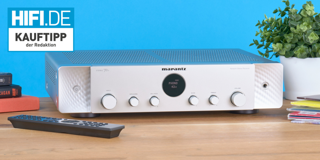 Beste HiFi-Verstärker bis 1000 Euro Marantz Stereo 70S Kauftipp der Redaktion