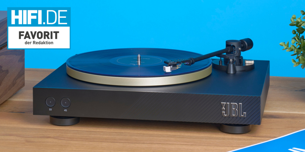 Beste Plattenspieler mit Bluetooth Favorit der Redaktion JBL Spinner BT