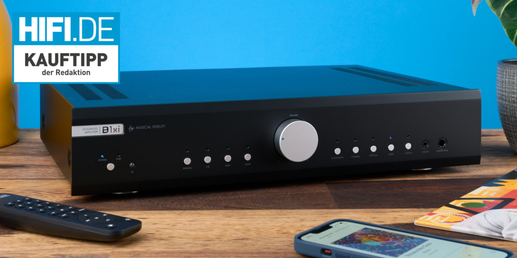 Bester HiFi-Verstärker bis 1000 Euro Musical Fidelity B1xi Kauftipp der Redaktion