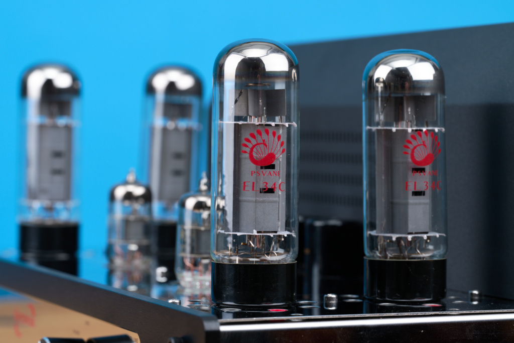 Dynavox VR-70E II Phono Endstufenröhren Detail