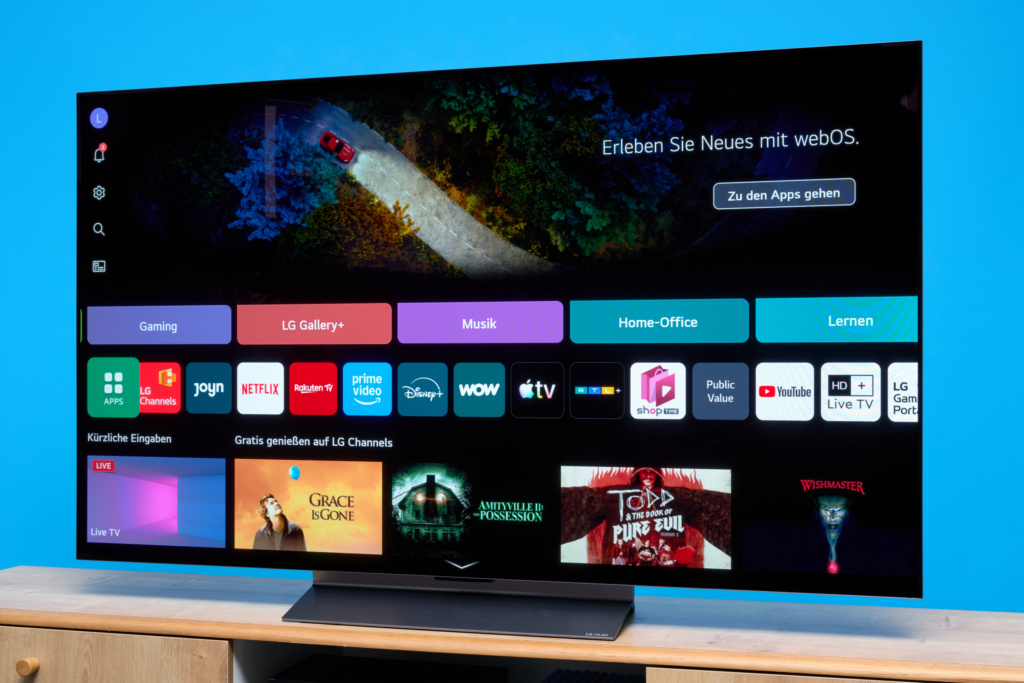 webOS auf LG OLED C6 und LG OLED G6