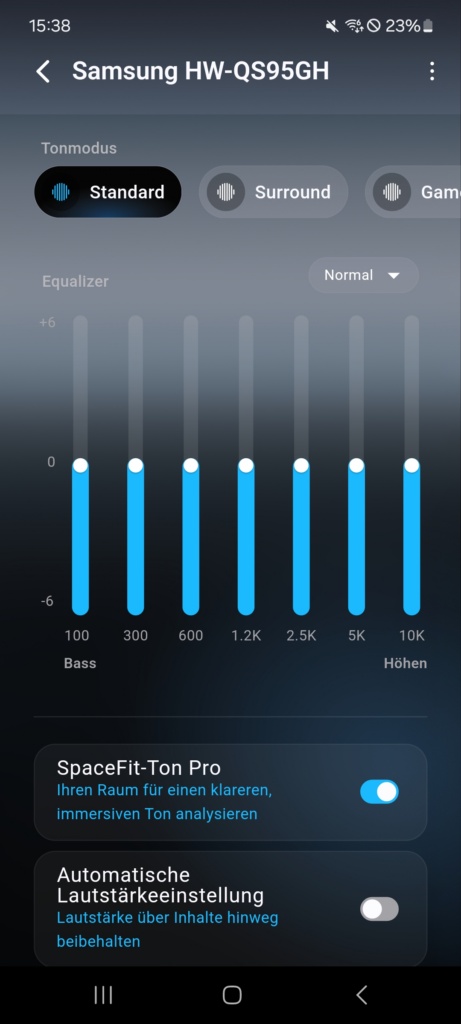 Samsung Sound App Equalizer