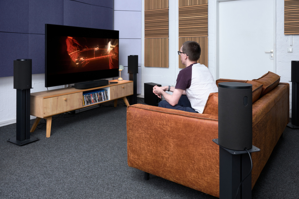 Testsituation Sony Bravia Theatre Trio