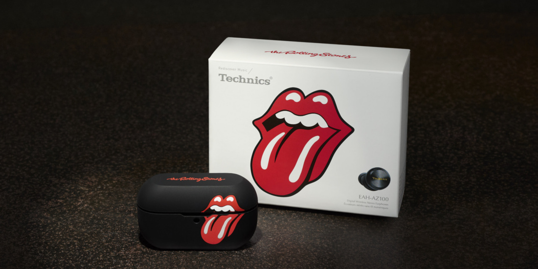 Die Technics EAH-AZ100 erscheinen als spezielle Rolling Stones Edition.