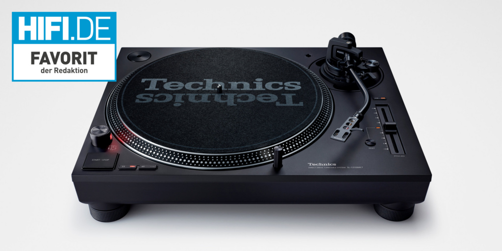 Beste Plattenspieler mit Direktantrieb Technics SL-1200MK7 Favorit der Redaktion