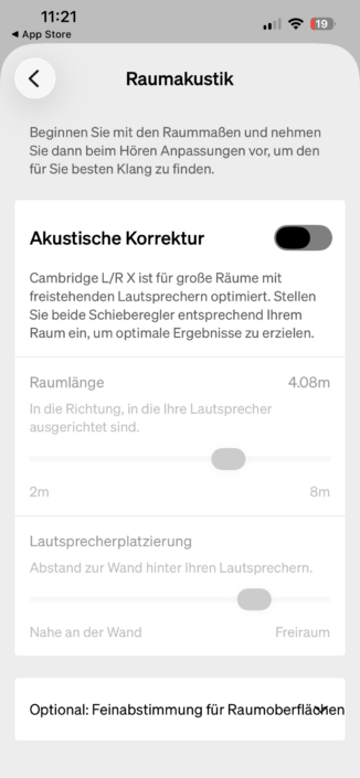 Cambridge Audio L/R X im Test – Raumkorrektur