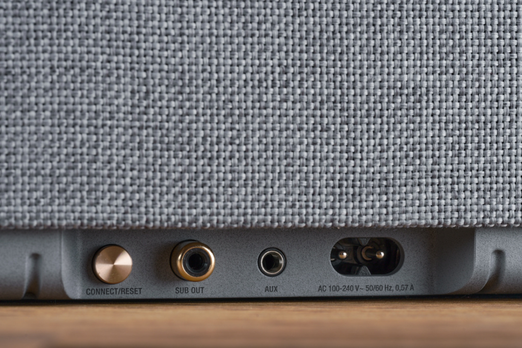 Audio Pro A15 W im Test – Anschluesse