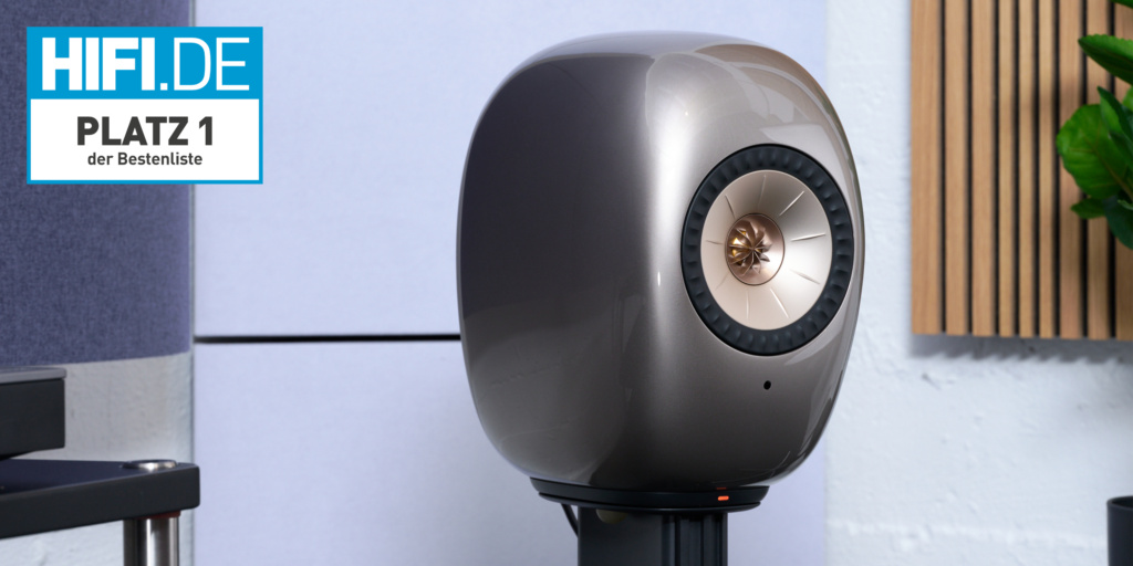 Beste Aktiv-Lautsprecher Platz 1 der Redaktion KEF LS Luxe