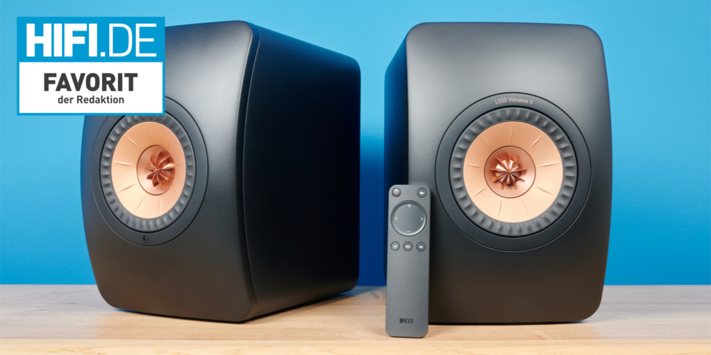 Beste Kompaktanlagen KEF LS50 Wireless II Favorit der Redaktion
