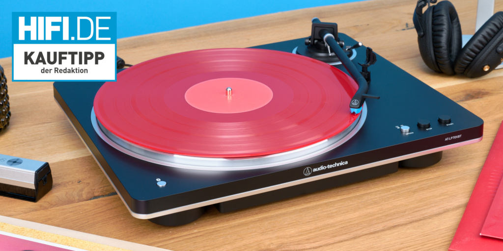 Beste Plattenspieler mit Bluetooth Audio-Technica AT-LP70XBT Kauftipp der Redaktion