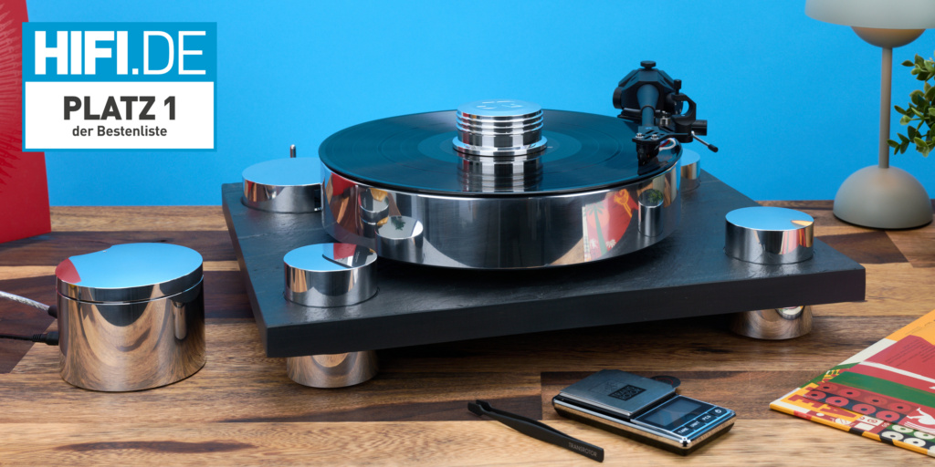 Beste Plattenspieler Transrotor Bellini TMD Platz 1 der Bestenliste