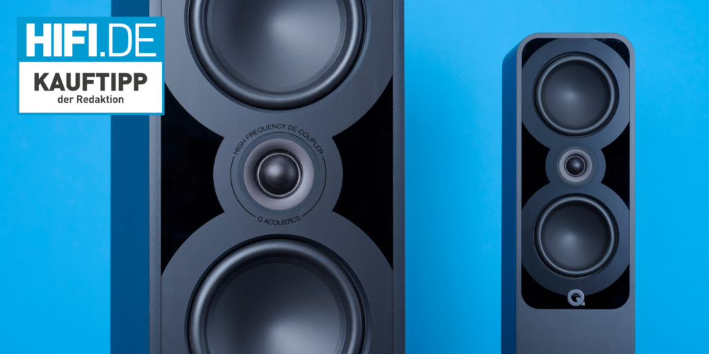 Beste Standlautsprecher bis 1000 Euro Kauftipp der Redaktion Q Acoustics 5040