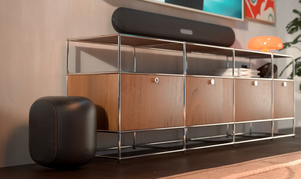 Der Bluesound Pulse Sub (SW200) kommt in Schwarz und Weiß auf den Markt.