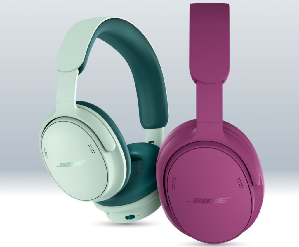 Die Bose QuietComfort Kopfhörer (2. Generation) erscheinen auch in neuen Farbvarianten.