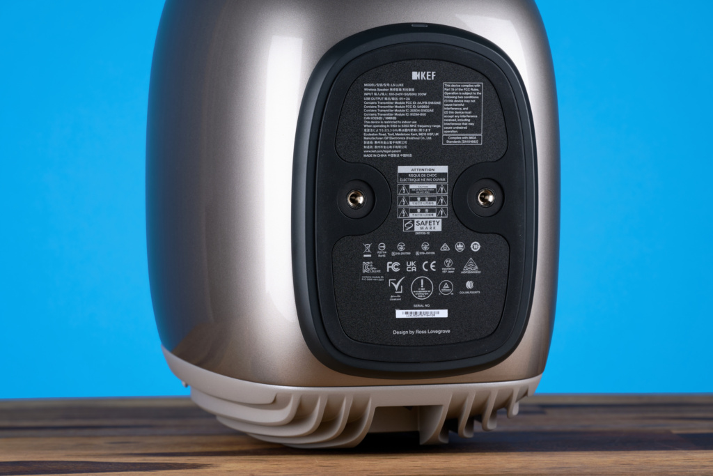 KEF LS Luxe Unterseite