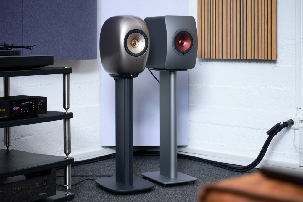 KEF LS Luxe Testsituation mit KEF LS50 Wireless II