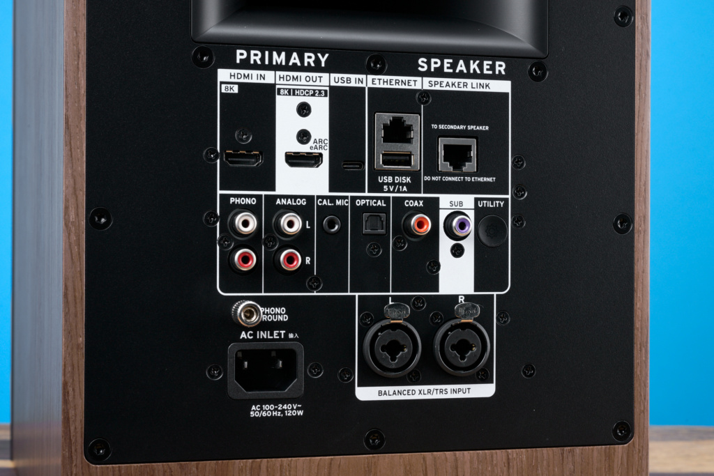 Klipsch The Nines II – Anschlüsse 